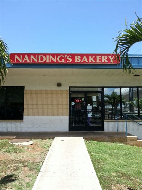 Nandings waipahu - Nanding's Bakery is located in Waipahu, Hawaii, and was founded in 2019. This business is working in the following industry: Shopping. Annual sales for Nanding's Bakery are around USD 0 - 500,000. Employees: 1-4. Revenue: USD 0 - 500,000. Founded: 2019. Industry Shopping. Engaged in: